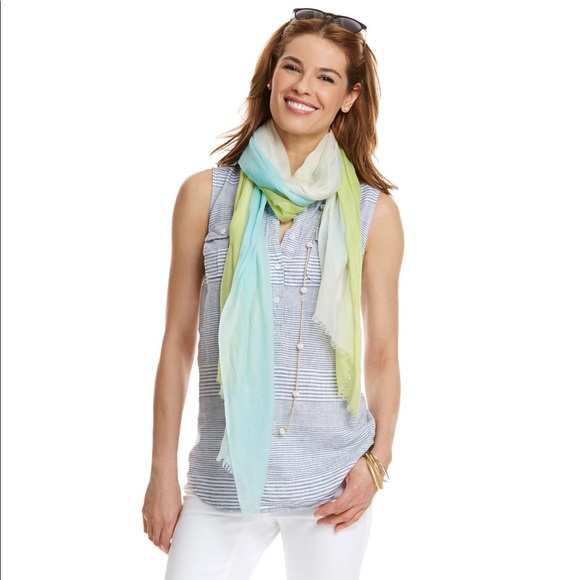 Vineyard Vines | Linen Stripe Sleeveless Popover - Picture 2 of 7